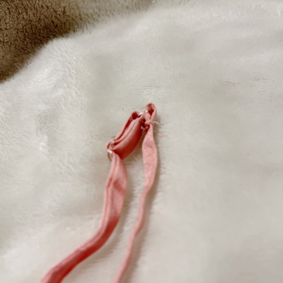 Arden B. pink 100% silk lace top. - Picture 7 of 7